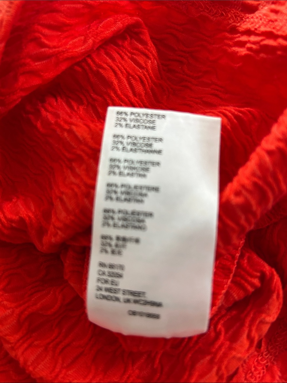 Anthropologie Maeve Bright Red Barbara Jacquard Knit Textured Crewneck Tank - Picture 5 of 11